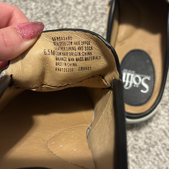 Sofft Animal Print Somers Mules - Picture 2 of 4